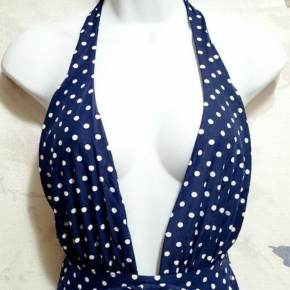WeWoreWhat Medium Polka Dot Brooklyn One Piece - Picture 10 of 13